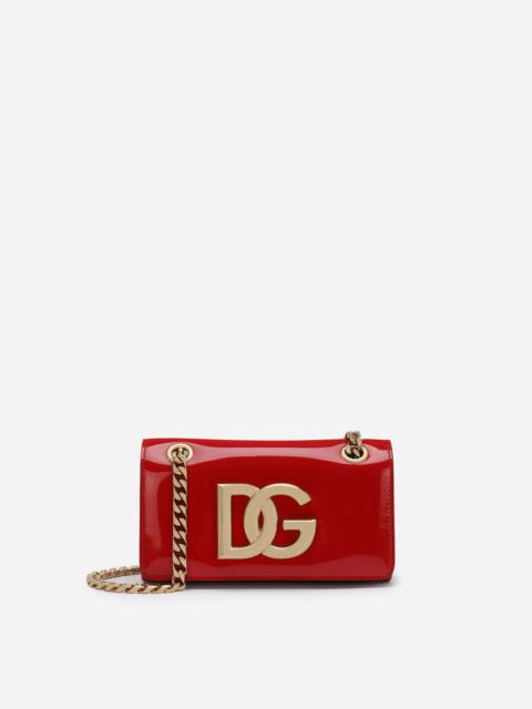 Dolce & Gabbana Polished calfskin 3.5 cell phone bag