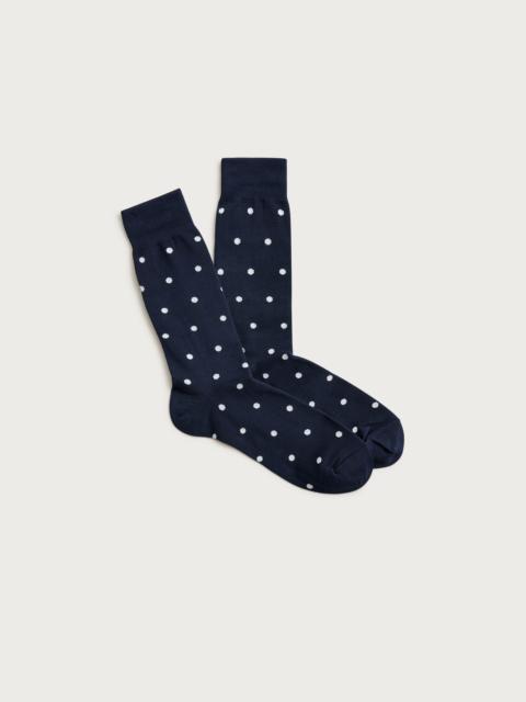 J.CREW Dress socks in dots