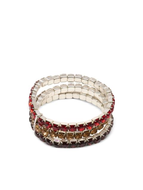 Isabel Marant crystal-embellished bracelet