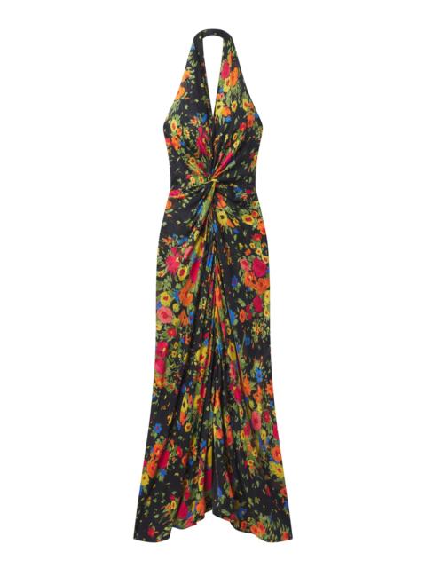 A.L.C. Mabel Floral Satin Gown