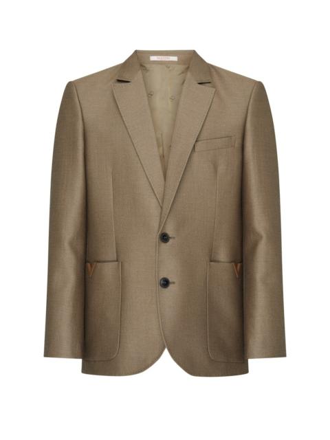 Valentino Wool and silk jacket
