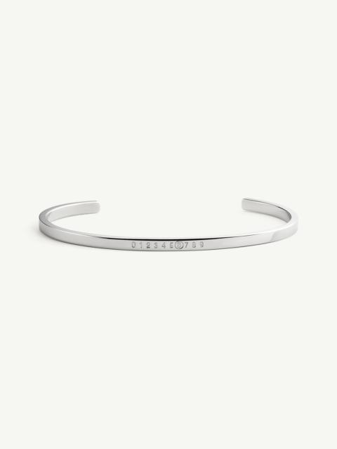 MM6 Maison Margiela Numeric Minimal Signature Cuff Bracelet