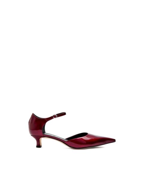 Aeyde Tillie pointed toe strap pumps