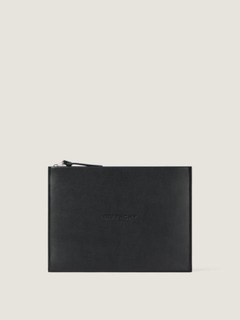 Givenchy ANTIGONA STAMPED LARGE POUCH IN LEATHER