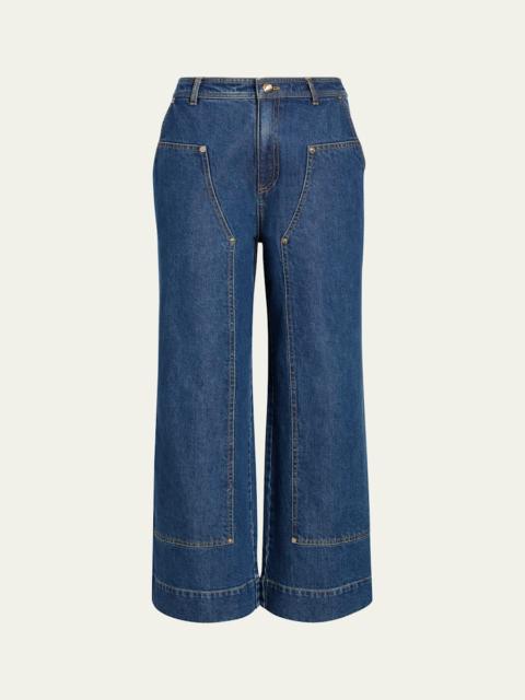 Cinq à Sept Ryker Wide-Leg Jeans