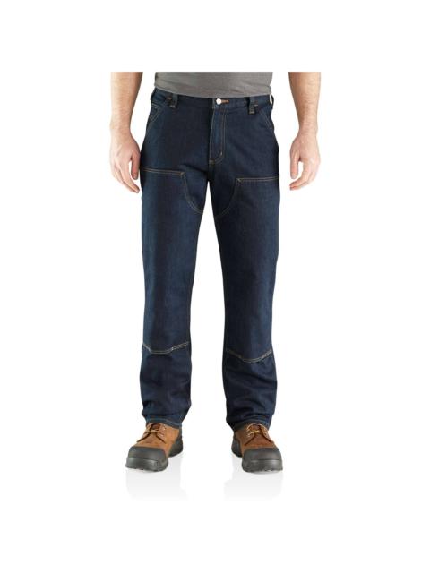 Carhartt Relaxed Straight Rugged Flex™ Double-Front Denim Dungaree
