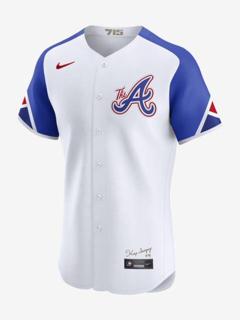 Atlanta Braves City Connect Nike Men's Dri-FIT ADV MLB Elite Jersey