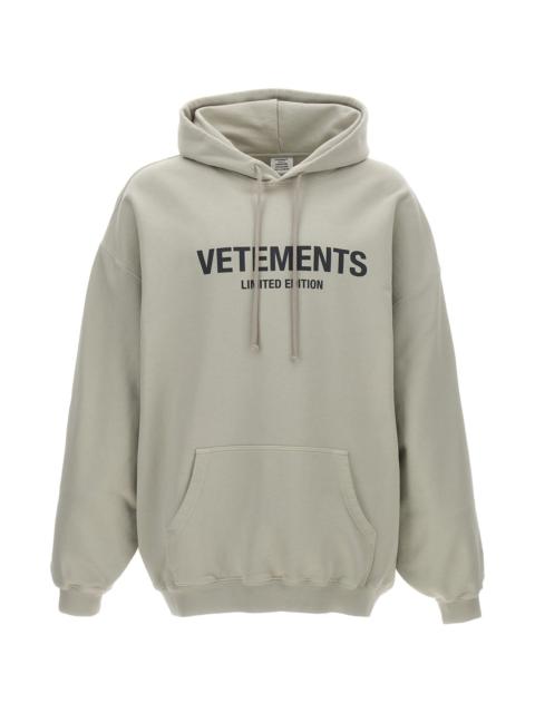 VETEMENTS 'Limited Edition Logo' hoodie