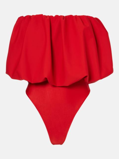 ADRIANA DEGREAS Coquille De Mer bodysuit