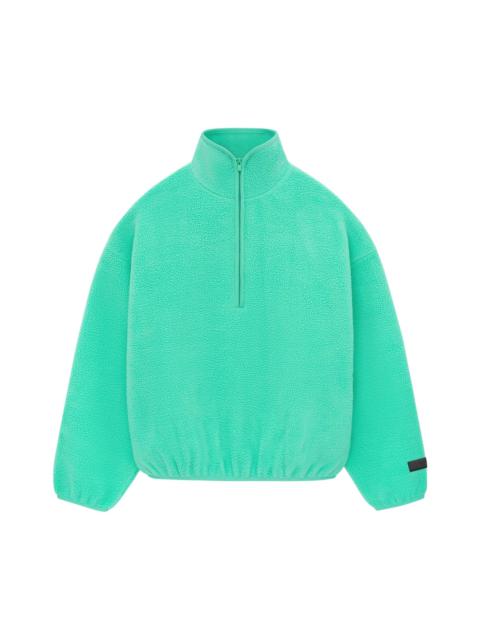 Fear of God Essentials Nylon Half Zip Mockneck 'Mint Leaf'