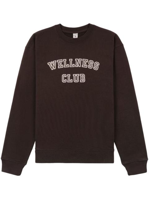 Sporty & Rich Wellness Club cotton sweatshirt