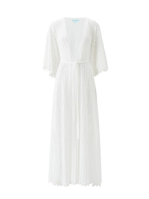 MELISSA ODABASH TALI WHITE KAFTAN