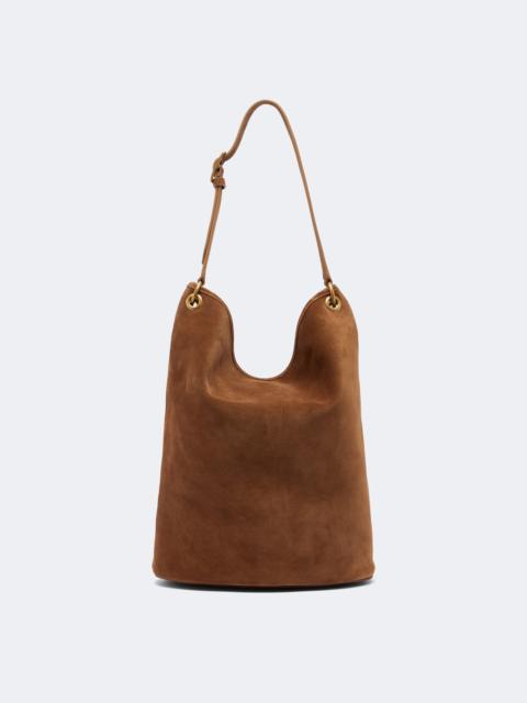 NILI LOTAN Cooper Medium suede shoulder bag
