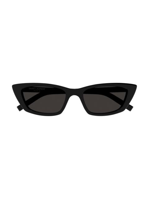 SAINT LAURENT Women's Fashion Show 52MM Cat-Eye Sunglasses - Black Dark Grey