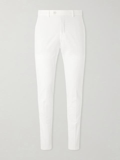 SLOWEAR Tapered Stretch-Cotton Trousers