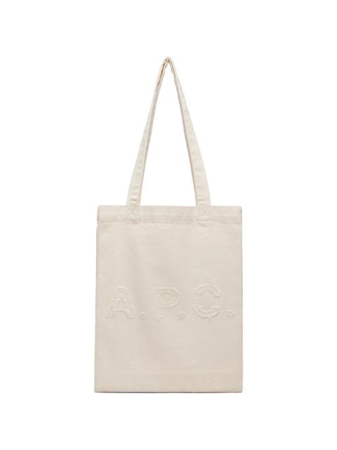 A.P.C. Off-White Lou Tote