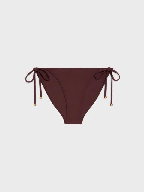 CELINE triomphe swimsuit bottom IN matte jersey