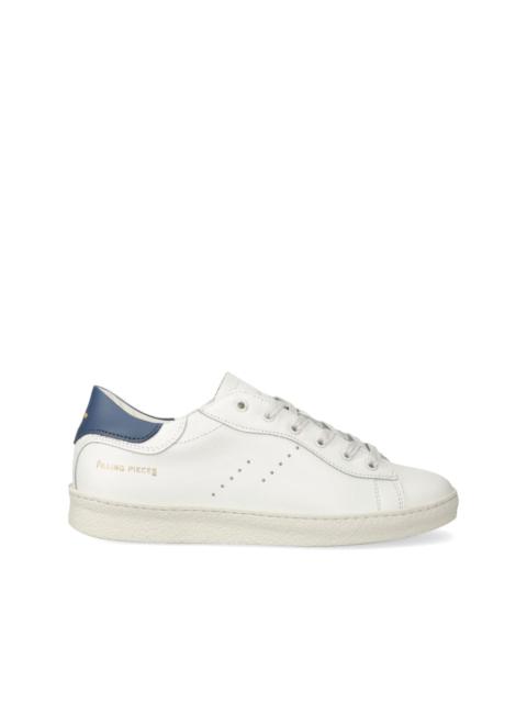 Filling Pieces logo-embroidered leather sneakers