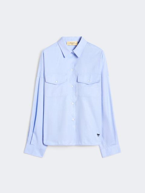 Cotton Oxford shirt - LIGHT BLUE
