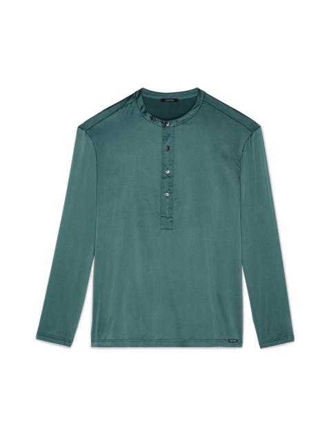 TOM FORD SILK PAJAMA HENLEY