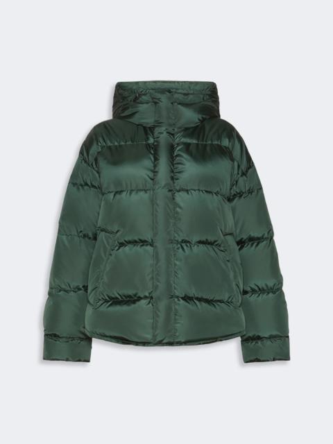 WEEKEND Max Mara LUSSO Water-repellent technical taffeta down jacket - DARK GREEN