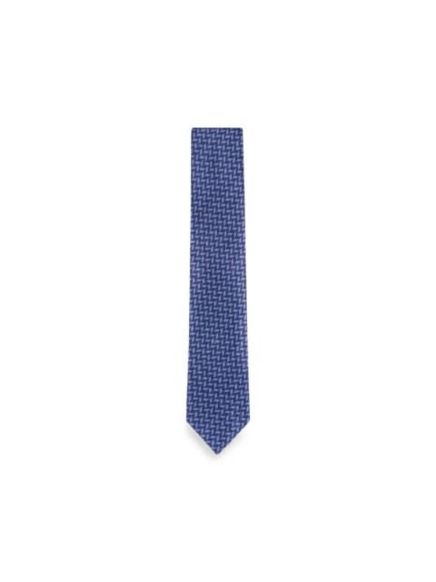 Brioni geometric-pattern tie