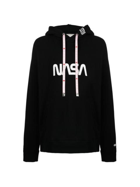 Maison MIHARAYASUHIRO NASA-print cotton hoodie