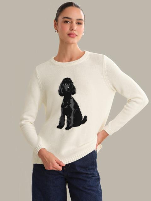525 america Emma: Cotton Poodle Sweater