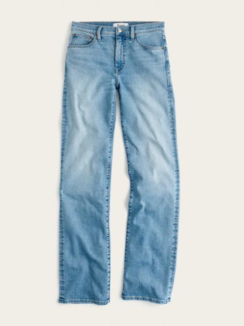 Madewell The Straight Jean in Super Stretch Denim