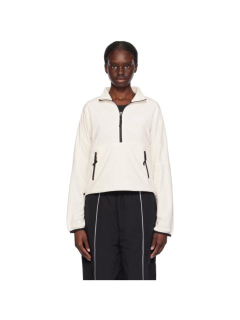 The North Face Off-White Zip Sweater