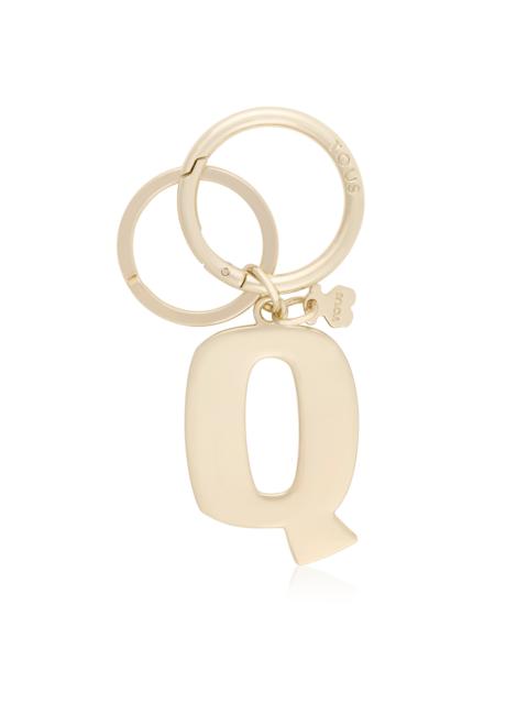 TOUS Touscedario Letter Q Key ring