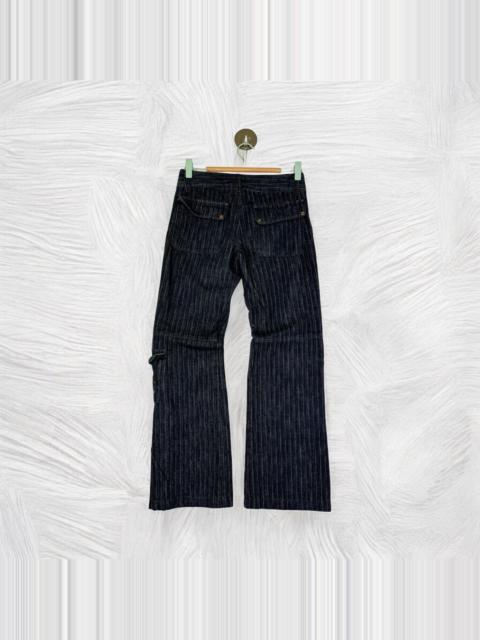 Other brands If Six Was Nine × Japanese Brand × Le Grande Bleu (L.G.B.) - FLARE RU JEANS COLOR STRIPED MULTIPLE POCKET CARGO