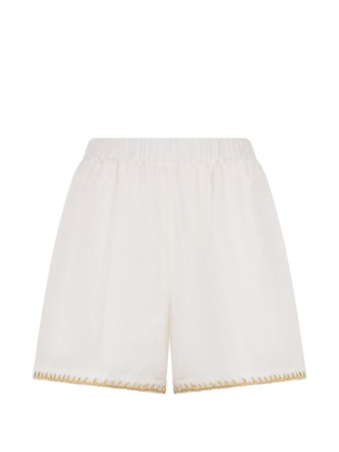 Valentino elasticated-waistband shorts