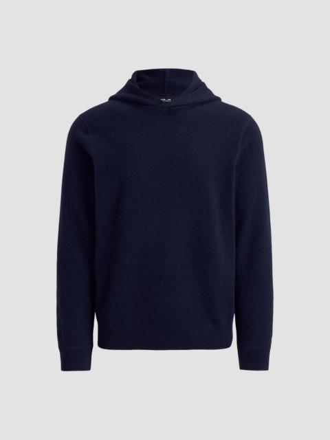 Polo Ralph Lauren Men's Washable Cashmere Knit Hoodie - Refined Navy