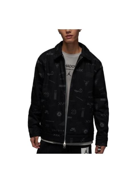 Air Jordan Flight Heritage Jacket 'Black' DV7564-010