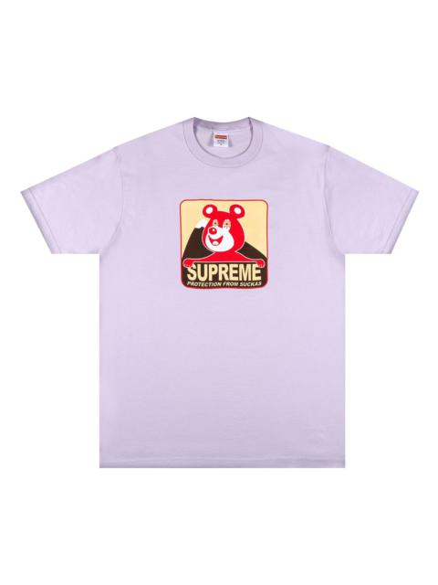 Supreme Bear Tee 'Light Purple'