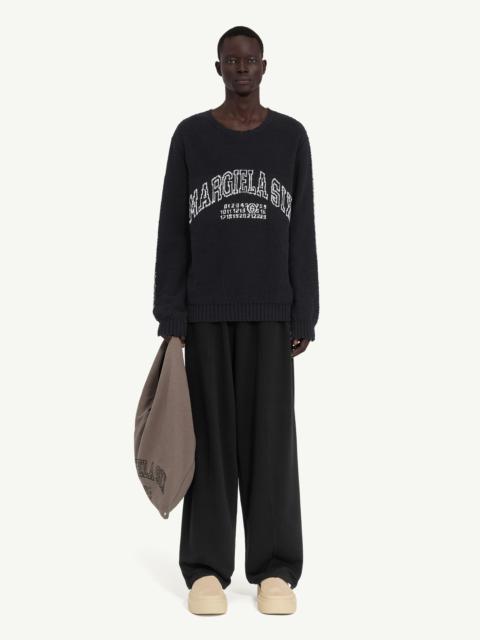 MM6 Maison Margiela Crewneck varsity jumper