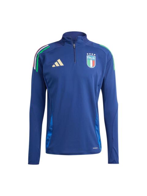 adidas adidas Italy Tiro 24 Competition Training Top Asia Sizing 'Blue' IQ2167