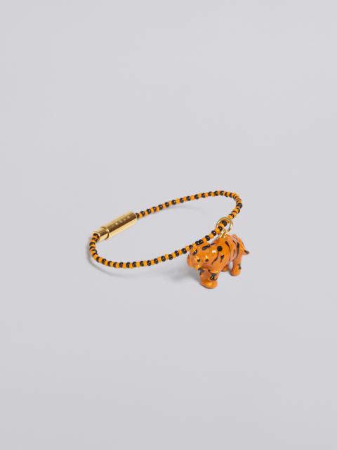 Marni NAIF TIGER BRACELET IN GLASS AND RESIN