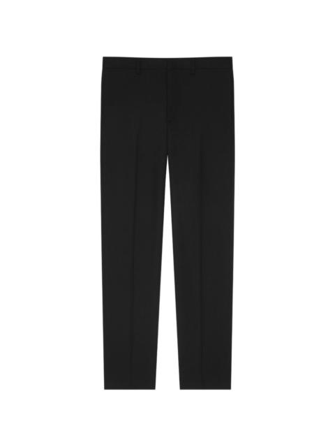 Givenchy slim fit tailored pants in wool