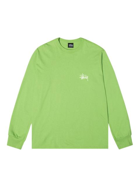 Stüssy Stussy 기본 긴 소매 티 'Tea 이름 *