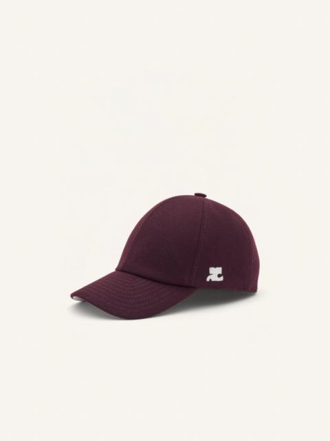 courrèges WOOL SIGNATURE CAP