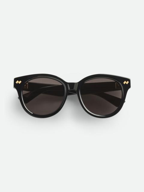 Bottega Veneta Dizzy 라운드 선글라스
