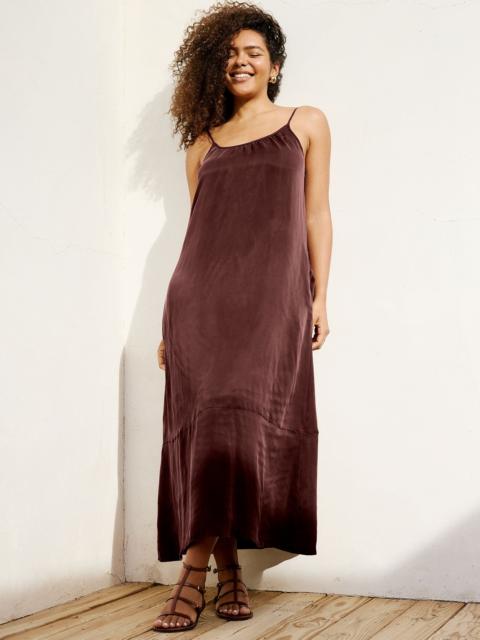 BEYOND YOGA Sunkissed Cupro Maxi Dress