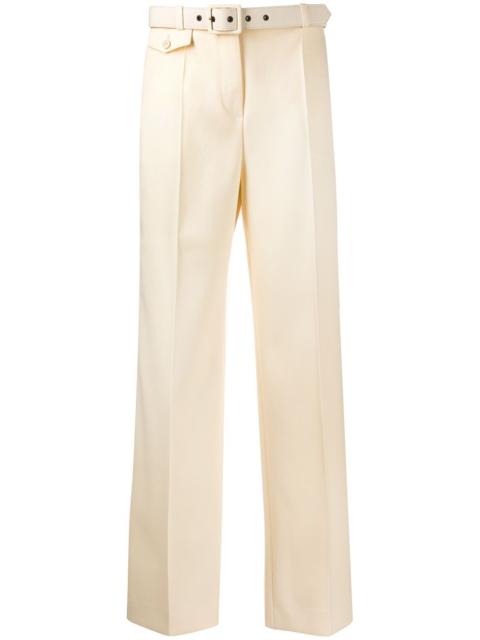 Givenchy belted straight trousers