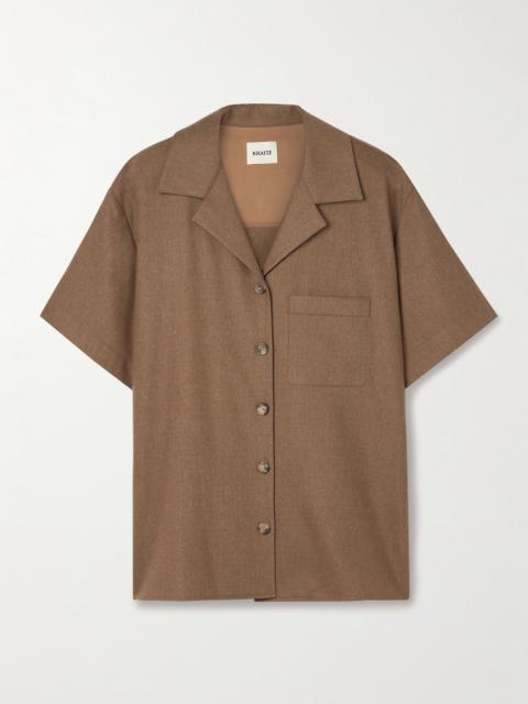 KHAITE Riordan Wool Shirt
