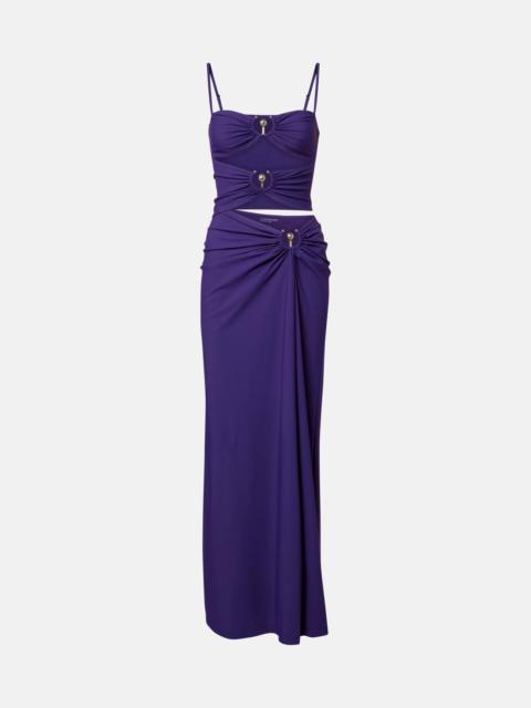 CHRISTOPHER ESBER Cutout ruched maxi dress