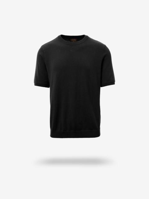 ALLEN EDMONDS Short Sleeve Sweater T-shirt