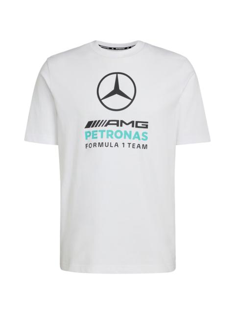 adidas Mercedes AMG Petronas Formula 1 Team DNA Graphic Tee "White / Semi Mint Rush" KE8164