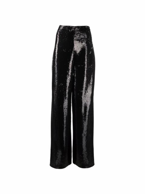 PHILIPP PLEIN embellished wide-leg trousers